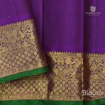 Pure Silk Sarees - Peacock Blue SASPS0031730 - Image 4
