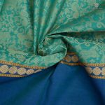 Chettinad Cotton Sarees Persian Green Color SASC0031834 - Image 2