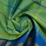 Chettinad Cotton Sarees Seafoam Green Color SASC0031840 - Image 2