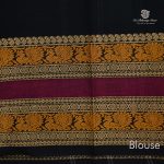 Chettinad Cotton Sarees Black Color SASC0031843 - Image 3