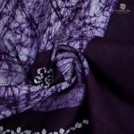 Sungudi Cotton Sarees - Midnight Purple SASC0031864 - Image 2