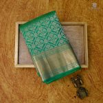 Pure Silk Sarees - Jade Green SASPSAR0031953 - Image 6
