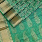 Pure Silk Sarees - Jade Green SASPSAR0031953 - Image 3