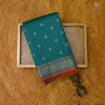 Pure Silk Sarees - Peacock Green SASPS0031955 - Image 6