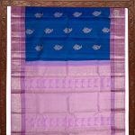 Pure Silk Sarees - Peacock Blue SASPS0031991 - Image 5