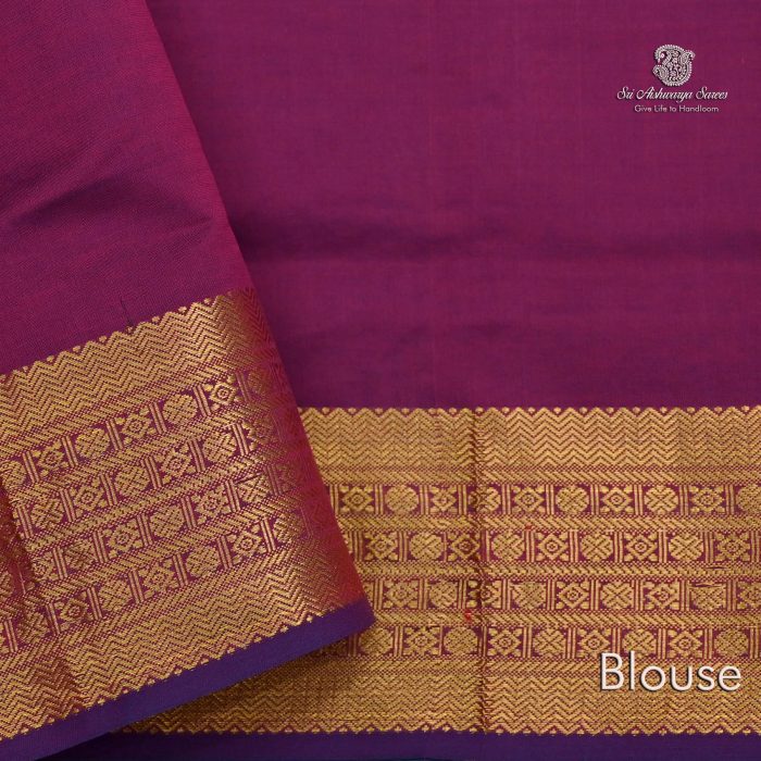 Semi Silk Cotton Sarees - Steel Blue SASPC0032067 - Image 3