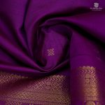 Semi Silk Cotton Sarees - Indigo Purple SASPC0032098 - Image 2