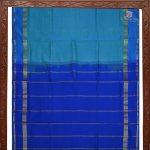 Semi Silk Cotton Sarees - Bondi Blue SASPC0032119 - Image 4