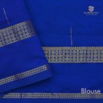 Semi Silk Cotton Sarees - Bondi Blue SASPC0032119 - Image 3