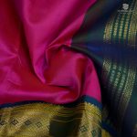Silk Cotton Sarees Korvai - Magenta Pink SAS0032140 - Image 2