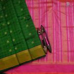 Silk Cotton Sarees - Forest Green SAS0032144