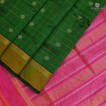 Silk Cotton Sarees - Forest Green SAS0032144 - Image 3