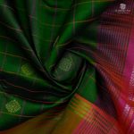 Silk Cotton Sarees - Forest Green SAS0032144 - Image 2