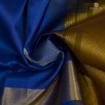 Silk Cotton Sarees - Cobalt Blue SAS0032175 - Image 2