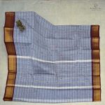Chettinad Cotton Sarees Dolphin Grey SASC0032235 - Image 3