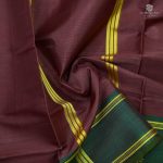 Devendra sarees Chocolate Brown Color SASDC0032273 - Image 2