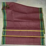 Devendra sarees Chocolate Brown Color SASDC0032273