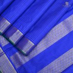 10 Yards Pure Silk Sarees - Royal Blue SASTPS0032286 - Image 3