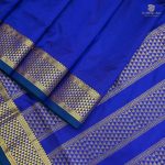 10 Yards Pure Silk Sarees - Dark Blue SASTPS0032287 - Image 3