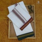 8 Muzham Dhoti Bleached - SASDS0032311