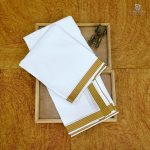 Dhoti 10*6 Bleached SASD0032316