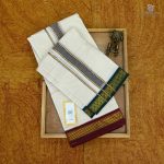 Handloom Dhoti 10*6 UnBleached SASD0032326