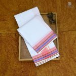 8 Muzham Dhoti Bleached - SASDS0032342
