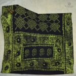 (10 Yards) Sungudi Cotton Saree - Black SASTC0032390