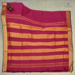 10 Yards Pure Cotton Sarees - Deep Pink SASTC0032401
