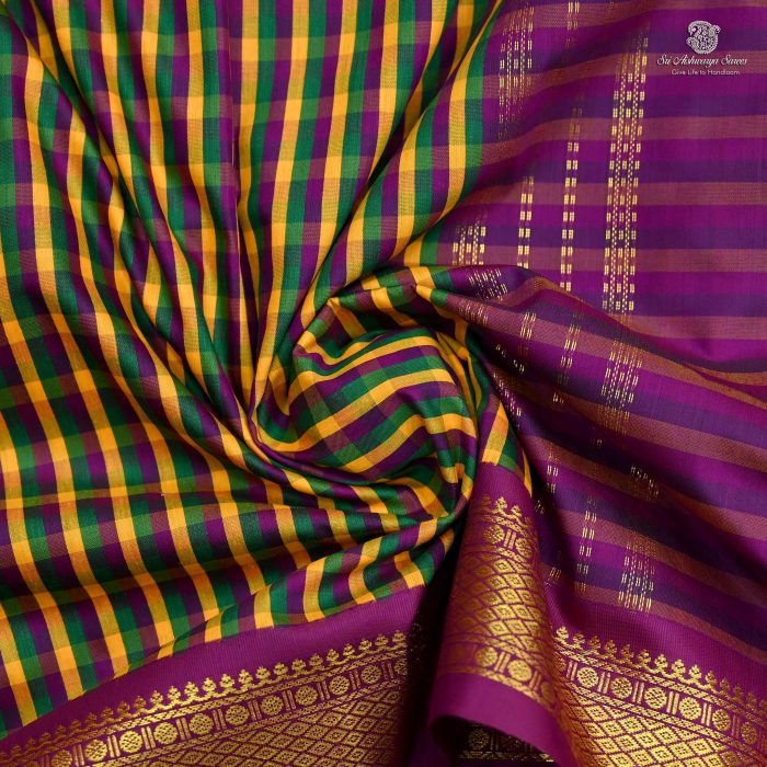 10 Yards Kalyani Cotton Sarees - Multi Color SASTKC0032436 - Image 2