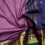 10 Yards Kalyani Cotton Sarees - Mauve Purple SASTKC0032438 - Image 2
