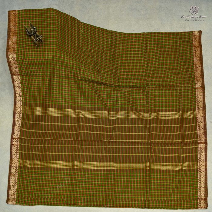 10 Yards Pure Cotton Sarees - Multi Color SASTC0032462 - Image 1
