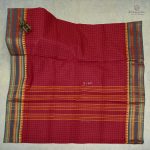 10 Yards Pure Cotton Sarees - Deep Red SASTC0032465