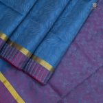 Pure Silk Sarees - Teal Blue SASPS0032524 - Image 3