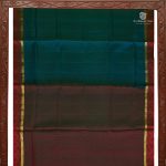Pure Silk Sarees - Peacock Green SASPS0032527 - Image 5