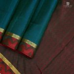 Pure Silk Sarees - Peacock Green SASPS0032527 - Image 3