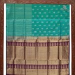Pure Silk Sarees - Persian Green SASPS0032533 - Image 5