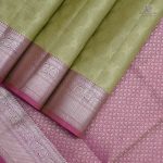 Pure Soft Silk Sarees - Pista Green SASPS0032534 - Image 3