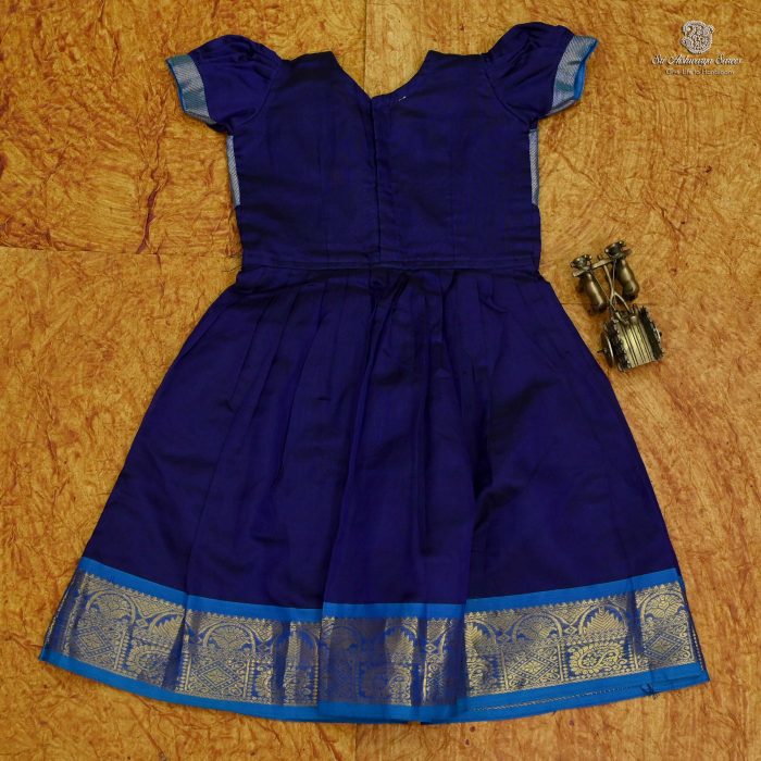 ReadyMade Frocks - Berry Blue (Age- 1 to 2 year) SASPW0032590 - Image 2