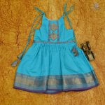 ReadyMade Frocks - Aqua Blue (Age- 0 to 1 year) SASPW0032592
