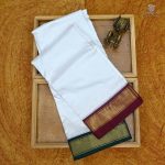 9*5 Pure Silk Dhoti UnBleached - SASDS0032681