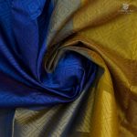 10 Yards Silk Cotton Sarees - Peacock Blue SAST0032700 - Image 2