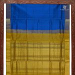 10 Yards Silk Cotton Sarees - Peacock Blue SAST0032700 - Image 4