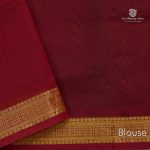 Silk Cotton Sarees Bottle Green Color SAS0032722 - Image 4