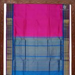 10 Yards Silk Cotton Sarees - Deep Pink SAST0033022 - Image 4