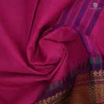 Chettinad Cotton Sarees Cerise Pink SASC0033098 - Image 2