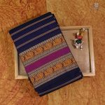Chettinad Cotton Sarees Navy Blue SASC0033111