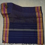 Chettinad Cotton Sarees Navy Blue SASC0033111 - Image 3