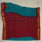 9 Sungudi Cotton Saree - Light Emerald Green SASTC0033478