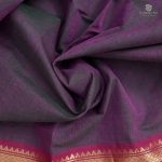 10 Yards Sungudi Cotton Saree purple lavender SASTC0033509 - Image 2